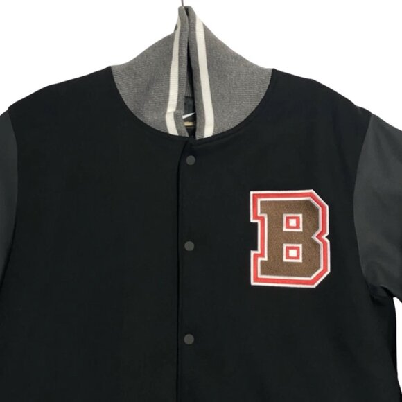 NWT Nike Team Varsity Lettermans Bomber Jacket Brown University Mens Size Large - Picture 3 of 8